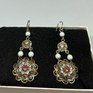 VINTAGE tiered earrings